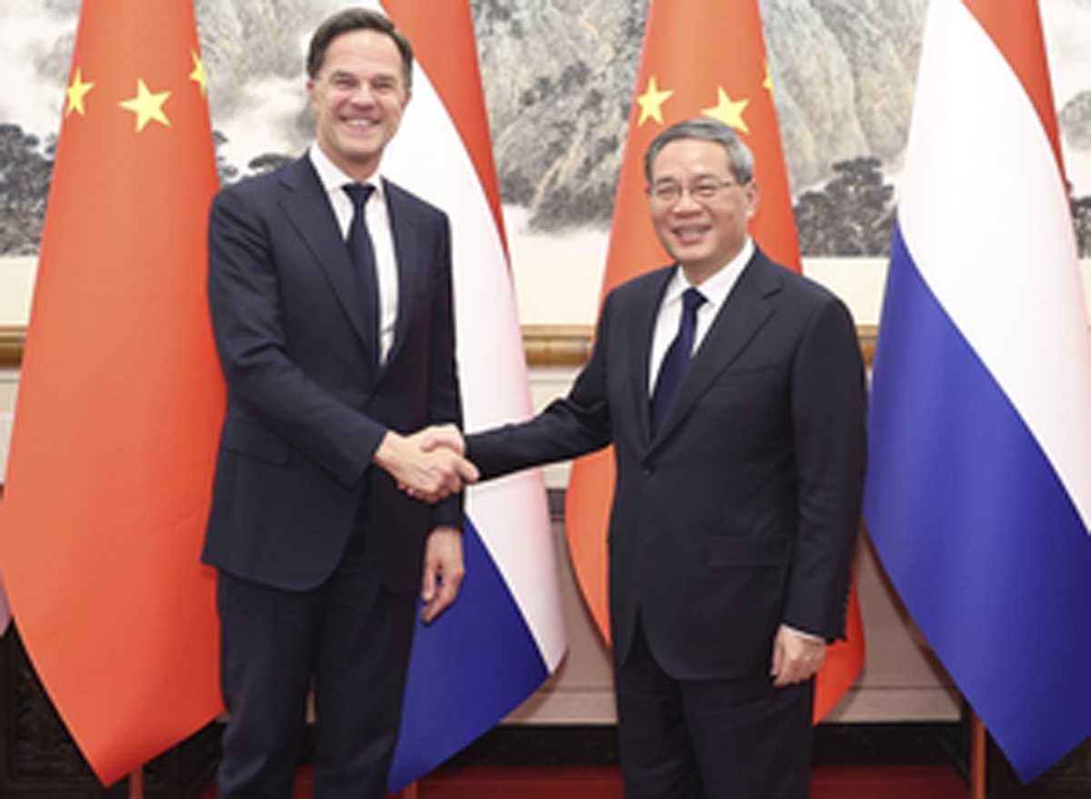 चीन और हॉलैंड को पारस्परिक खुलेपन का विस्तार जारी रखना चाहिए : ली छ्यांग